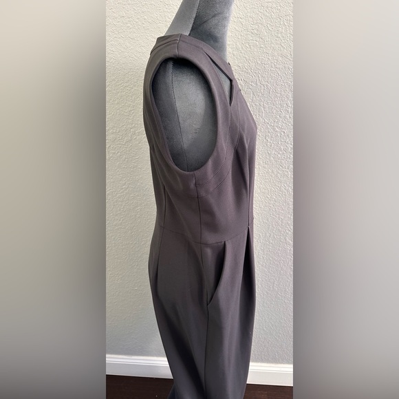 Calvin Klein Charcoal Sleeveless Jumpsuit | NWT - Picture 4 of 7